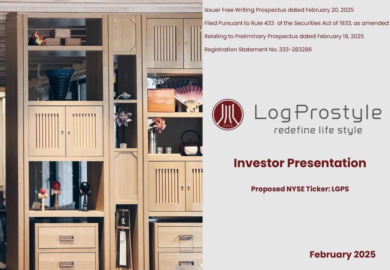 LogProStyle (LGPS) IPO deck
