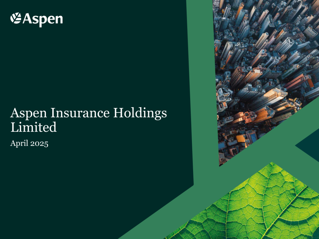 Aspen Insurance (AHL) IPO deck