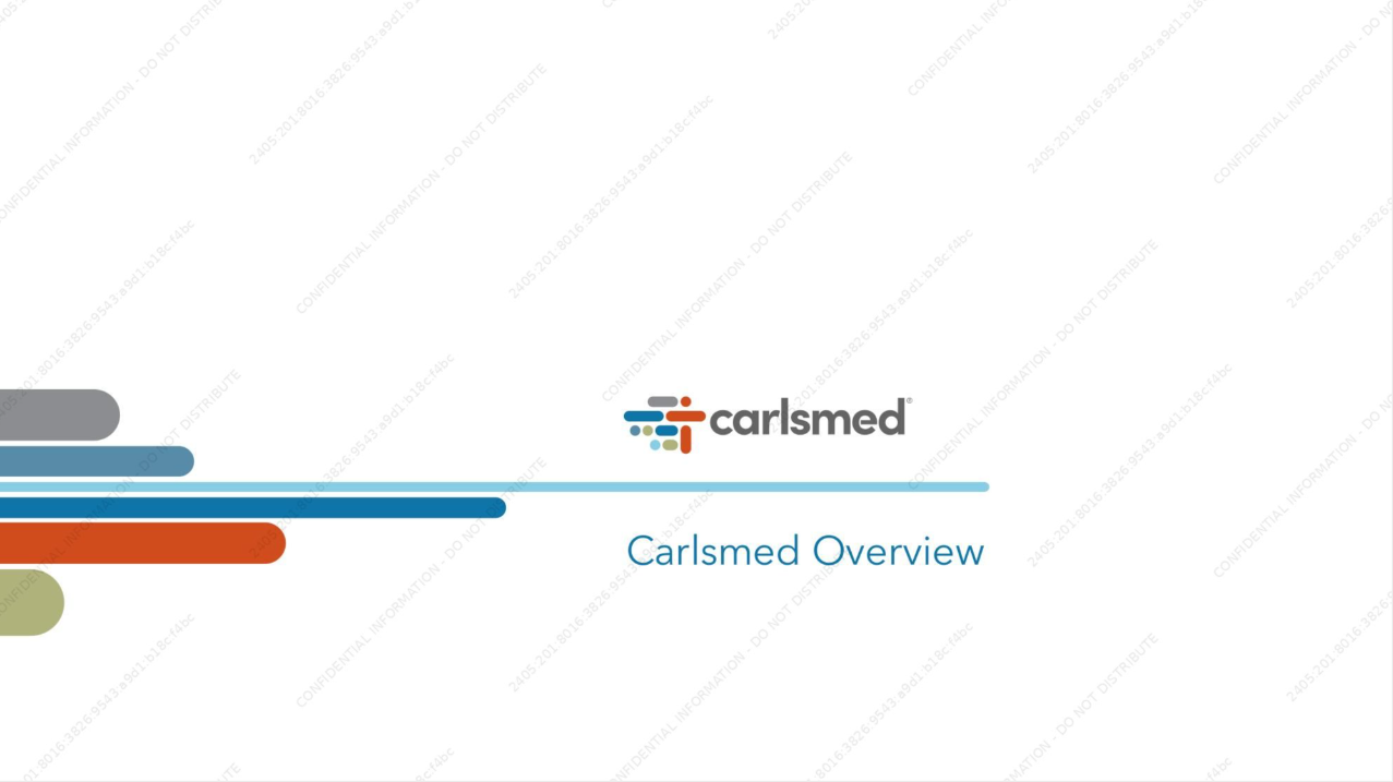 Carlsmed (CARL) IPO deck