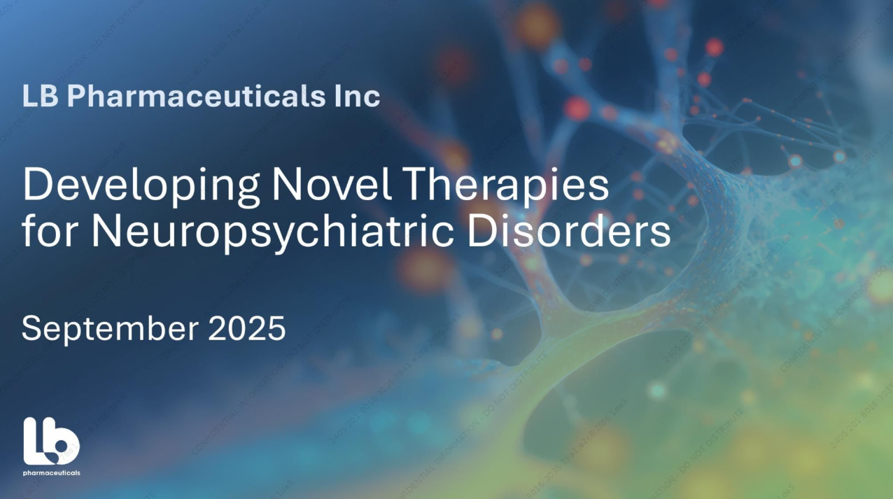 LB Pharmaceuticals (LBRX) IPO deck
