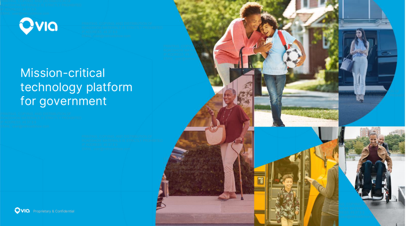 Via Transportation (VIA) IPO deck