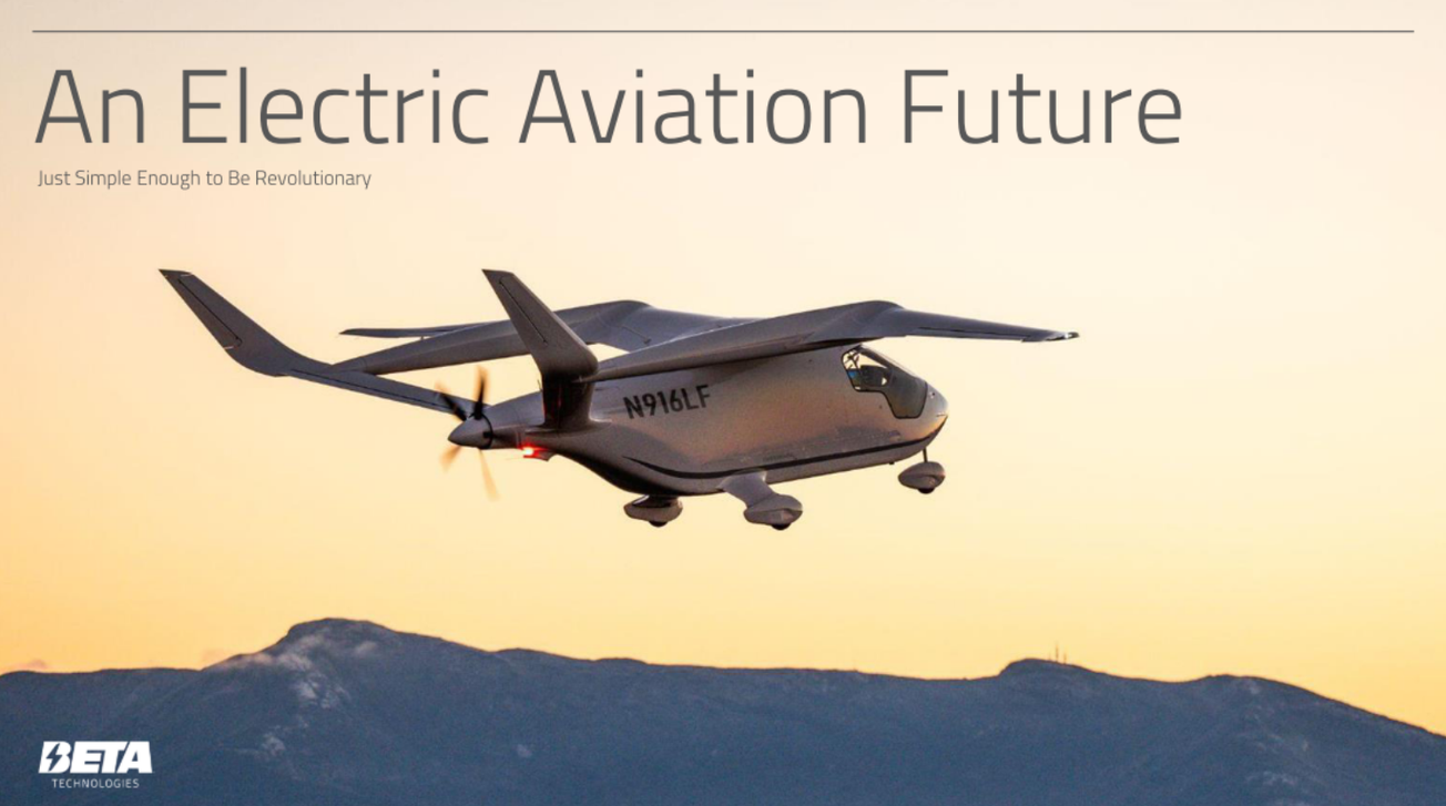 BETA Technologies (BETA) IPO deck