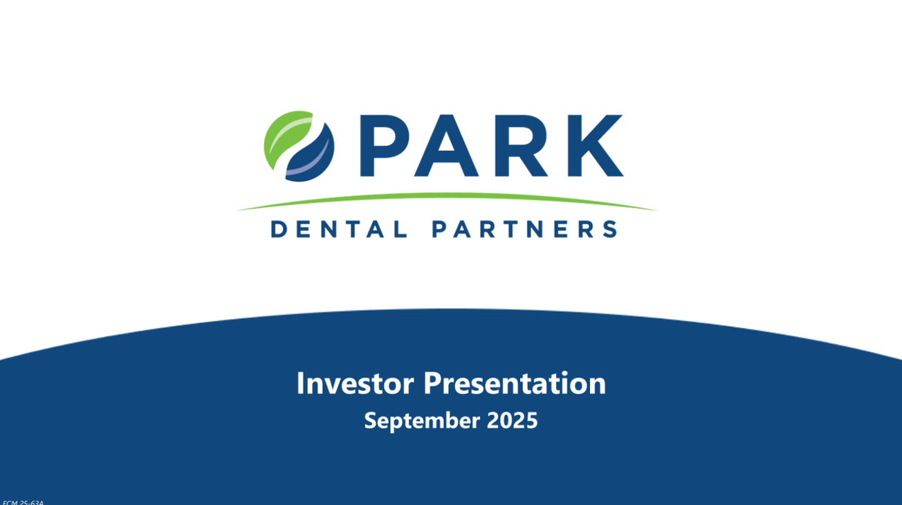 Park Dental (PARK) IPO deck