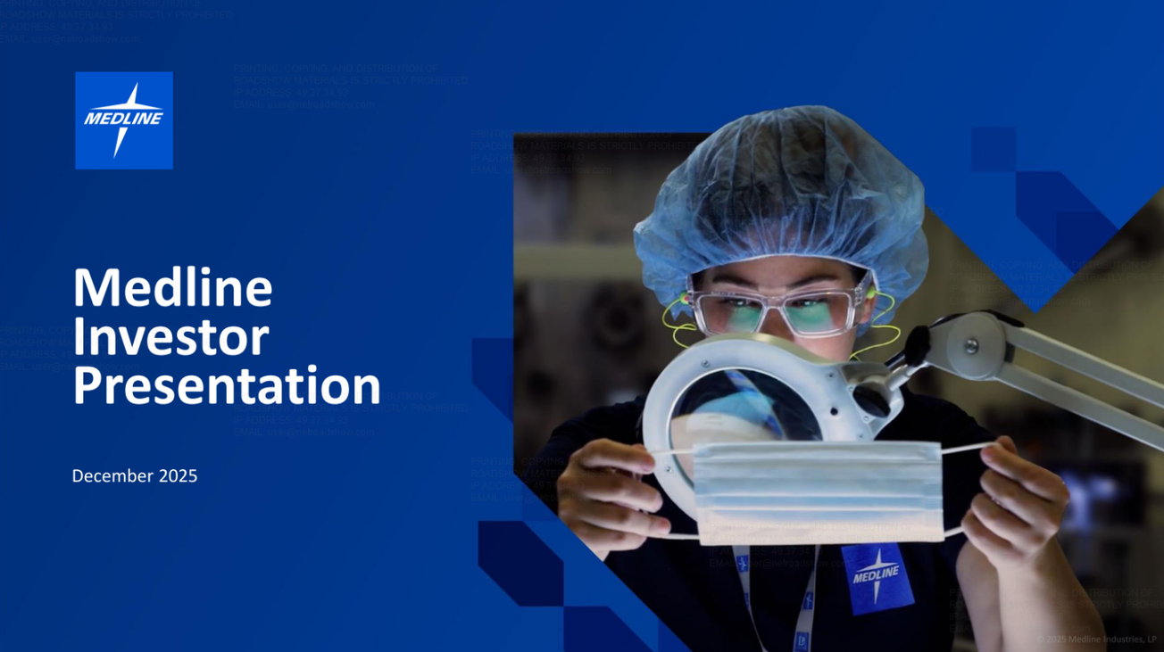 Medline (MDLN) IPO deck