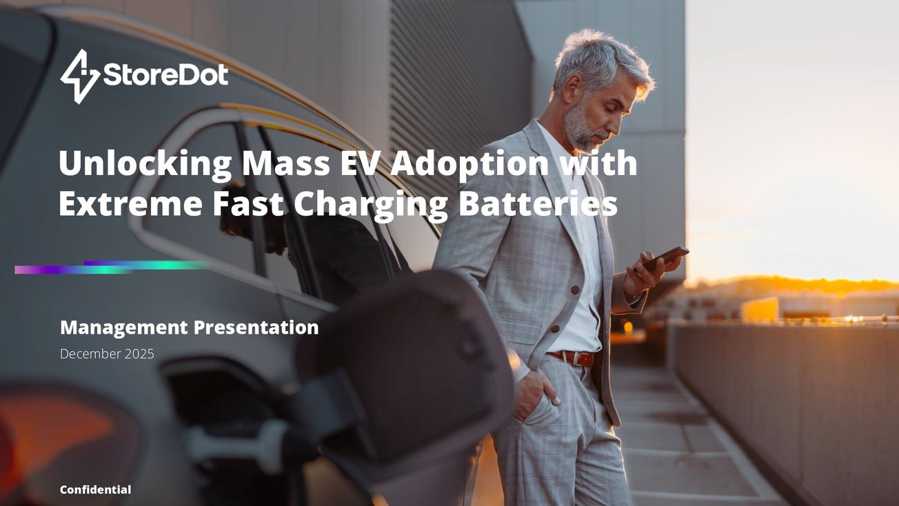 StoreDot via Andretti II (POLE) deck