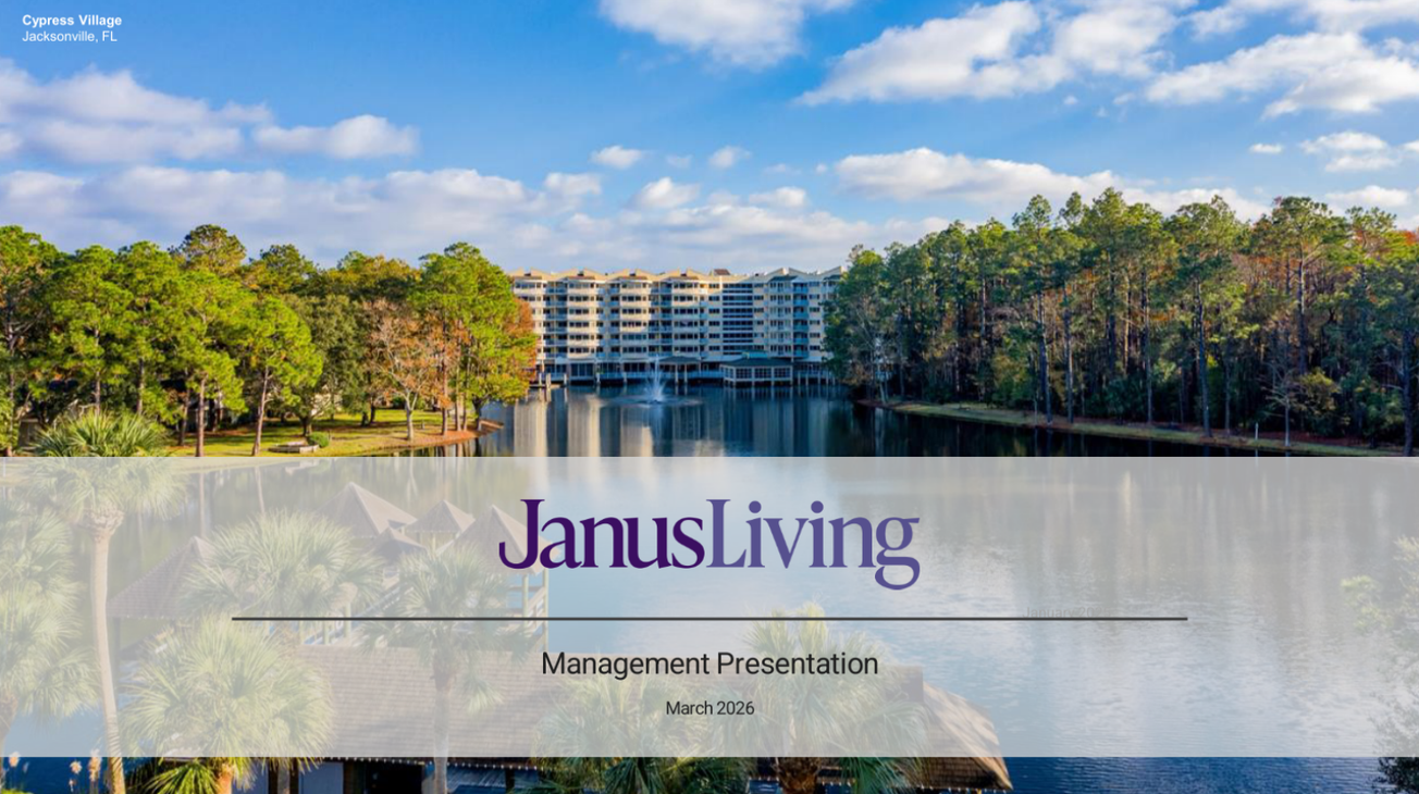 Janus Living (JAN) IPO deck