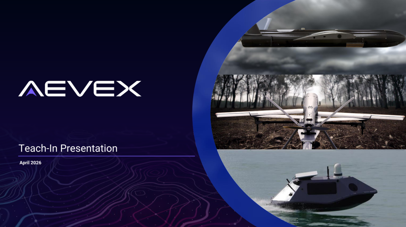 AEVEX (AVEX) IPO deck