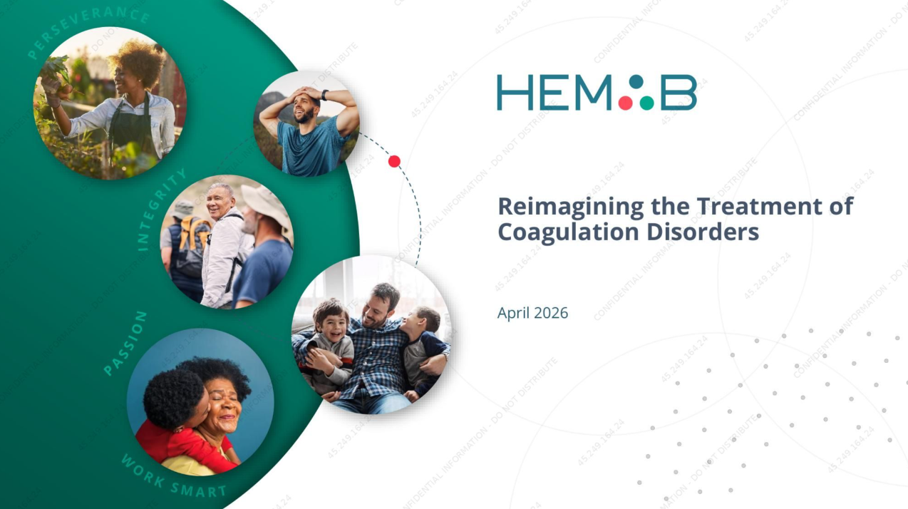Hemab Therapeutics (COAG) IPO deck