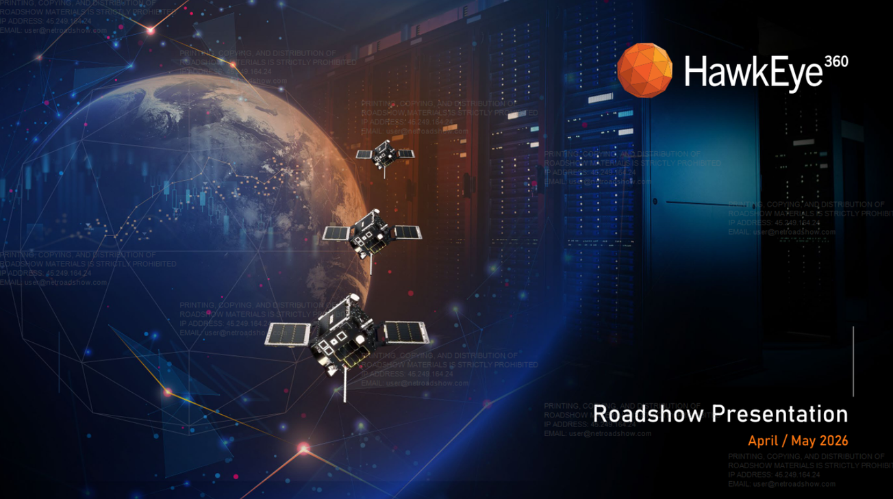 HawkEye 360 (HAWK) IPO deck