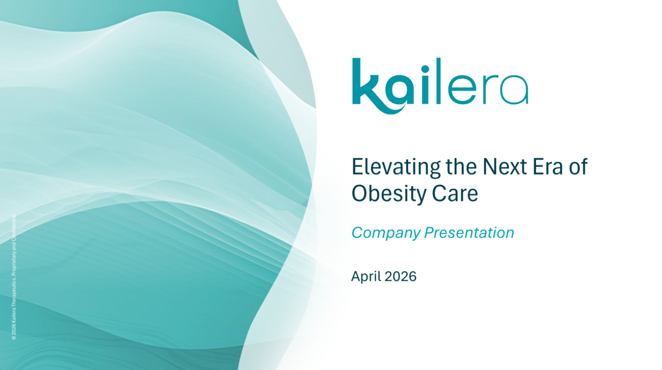 Kailera Therapeutics (KLRA) IPO deck