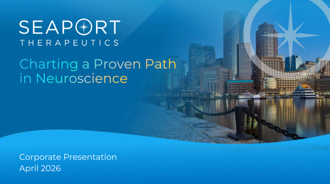 Seaport Therapeutics (SPTX) IPO deck