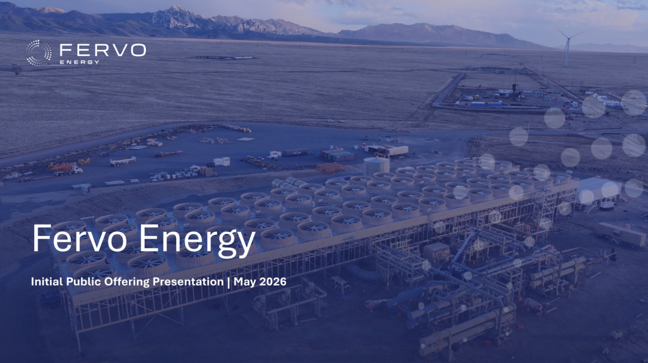 Fervo Energy (FRVO) IPO deck