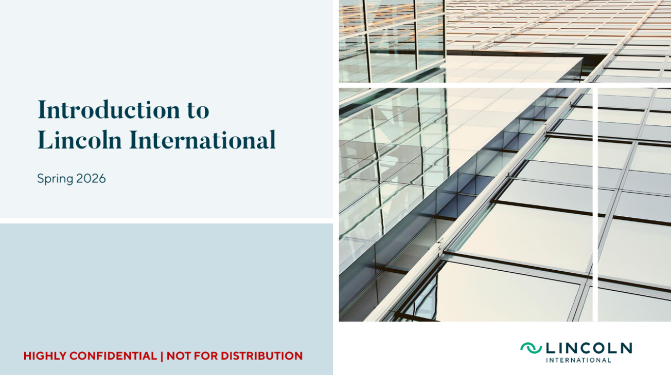 Lincoln International (LCLN) IPO deck