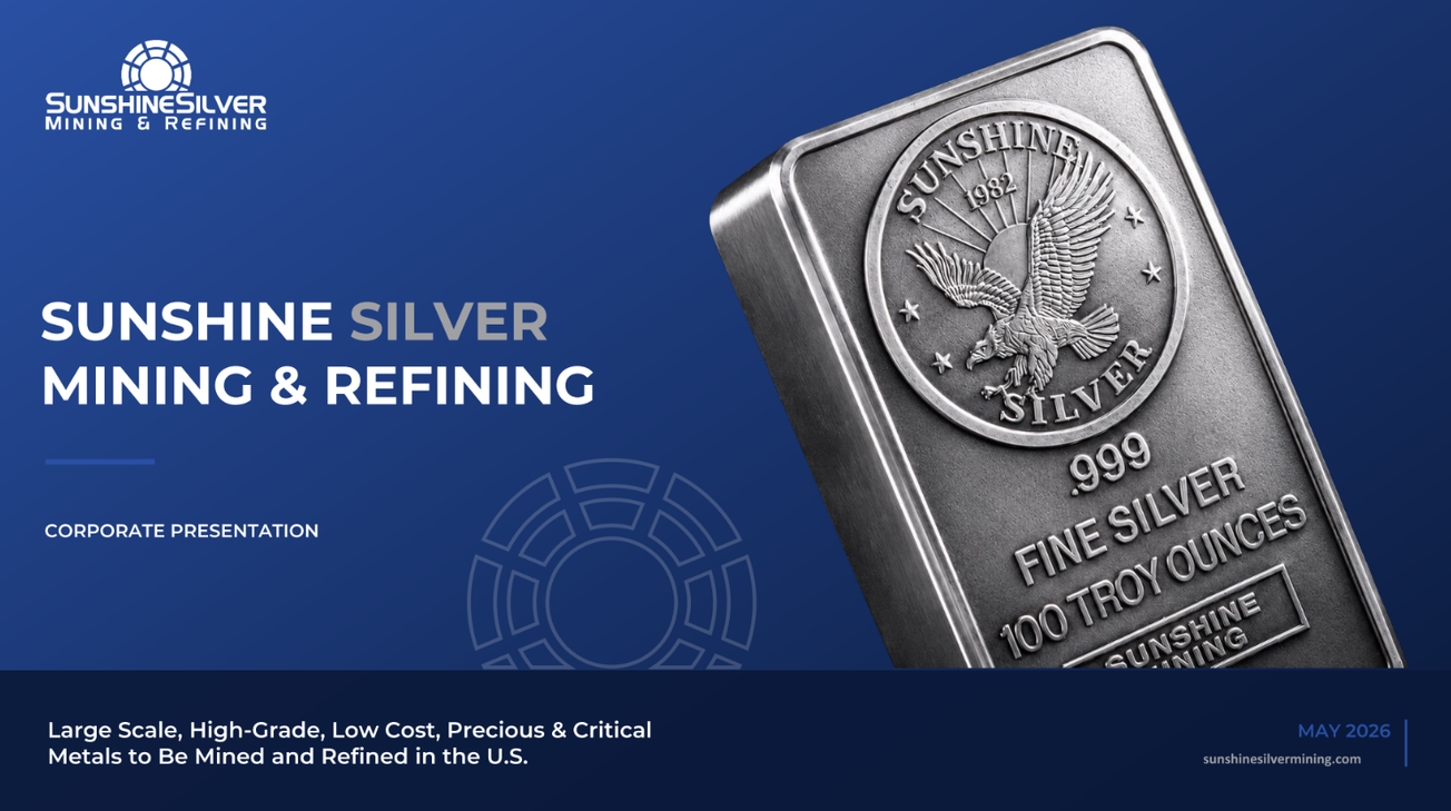 Sunshine Silver (SSMR) IPO deck