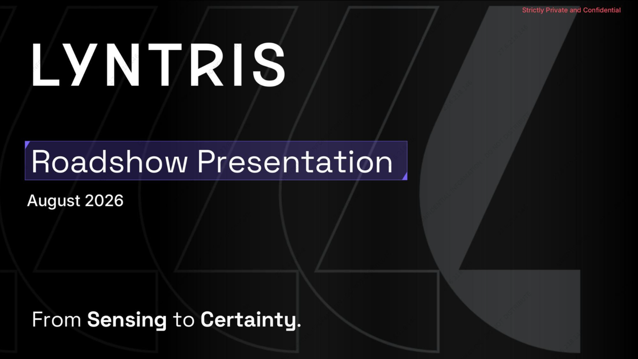 Lyntris (LYNX) IPO deck