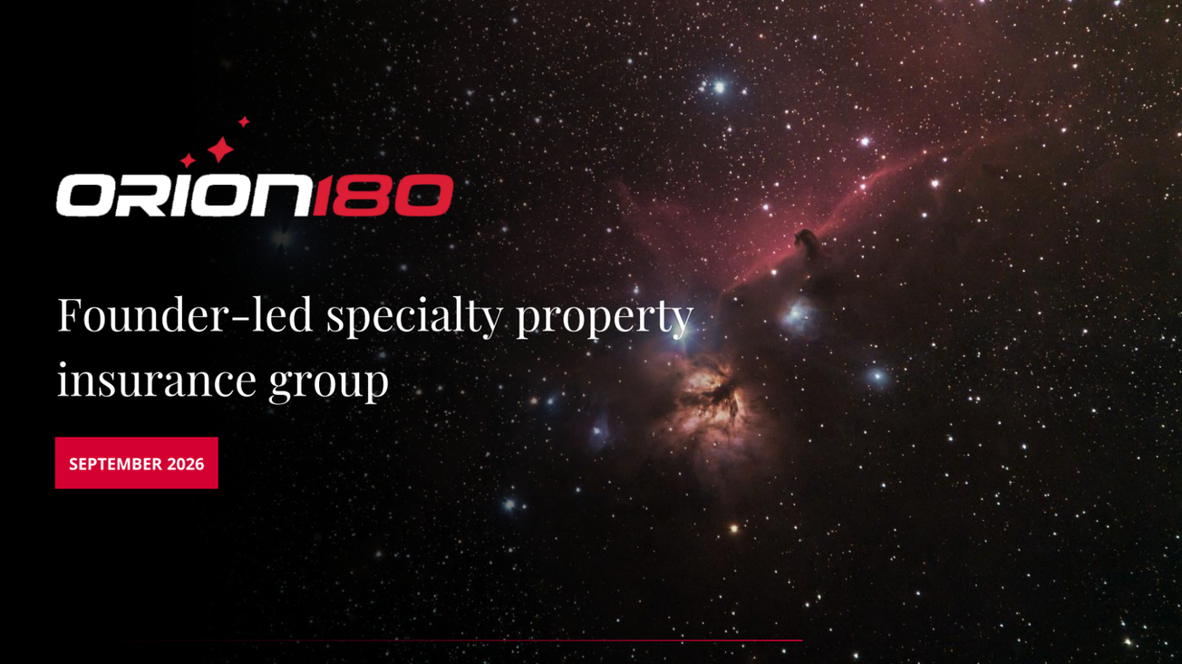 Orion180 (OIG) IPO deck