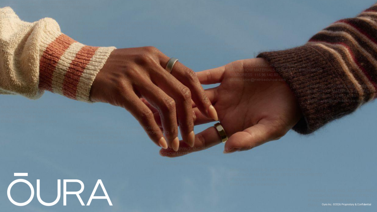 Oura (OURA) IPO deck