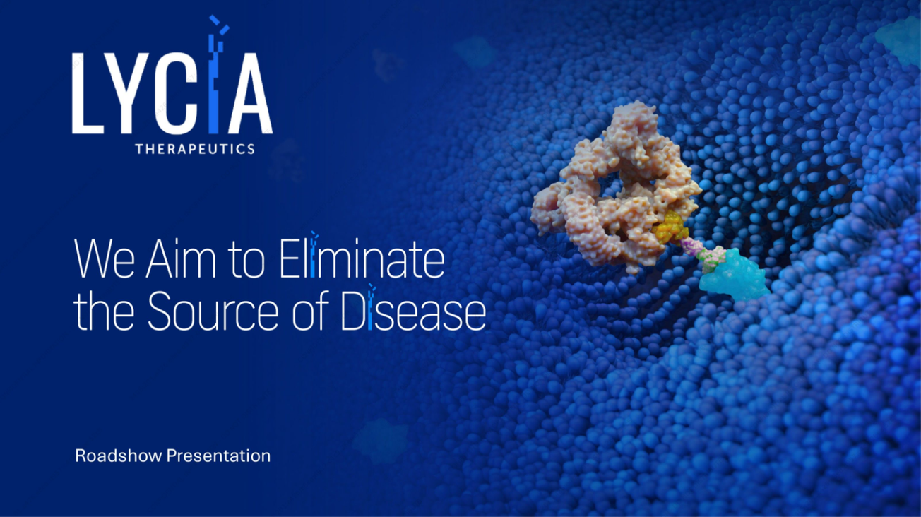 Lycia Therapeutics (LYCA) IPO deck