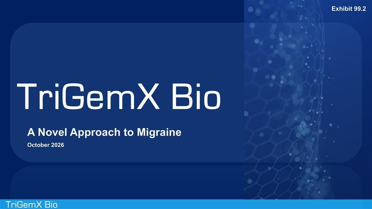 TriGemX Bio (TGEM) via TCGX Acq (TCGX) deck