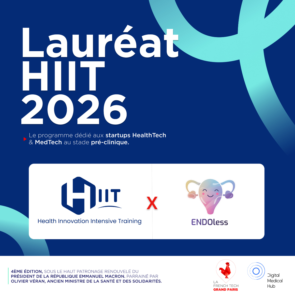 ENDOless joins the HIIT Health Innovation program organized by French Tech Grand Paris and AP-HP to accelerate innovation in women’s health and chronic pain care.