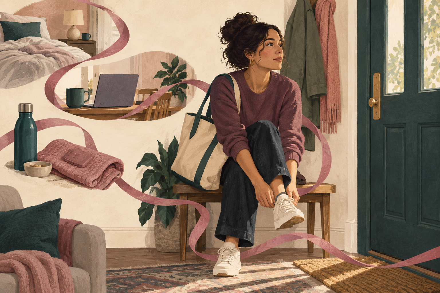 The everyday adjustments a symptom score misses