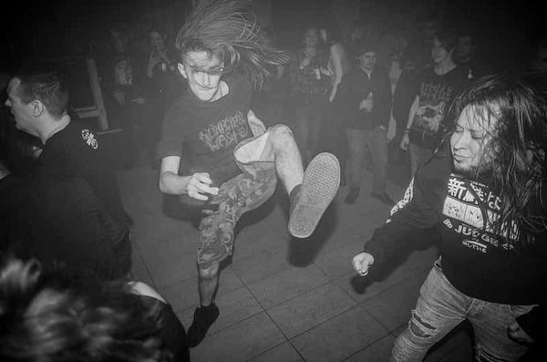 photo of people near stage