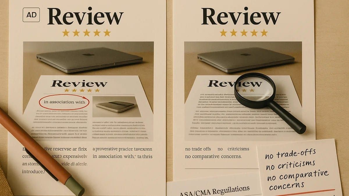 The Difference Between a Review and an Advert