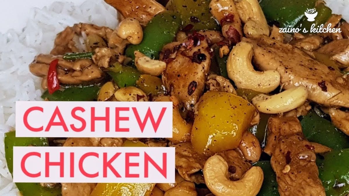 Mouth Watering Cashew Chicken