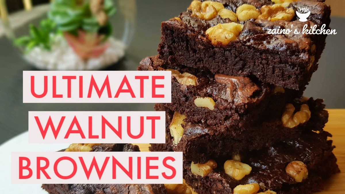 Ultimate Walnut Brownies