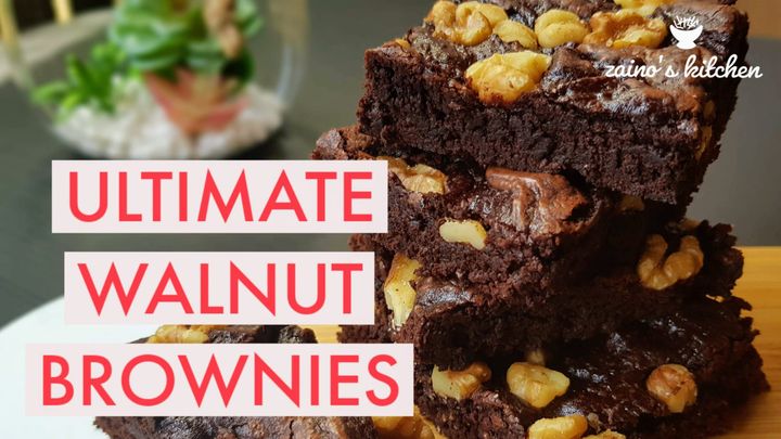 Ultimate Walnut Brownies
