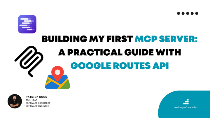 Building My First MCP Server: A Practical Guide with Google Routes API