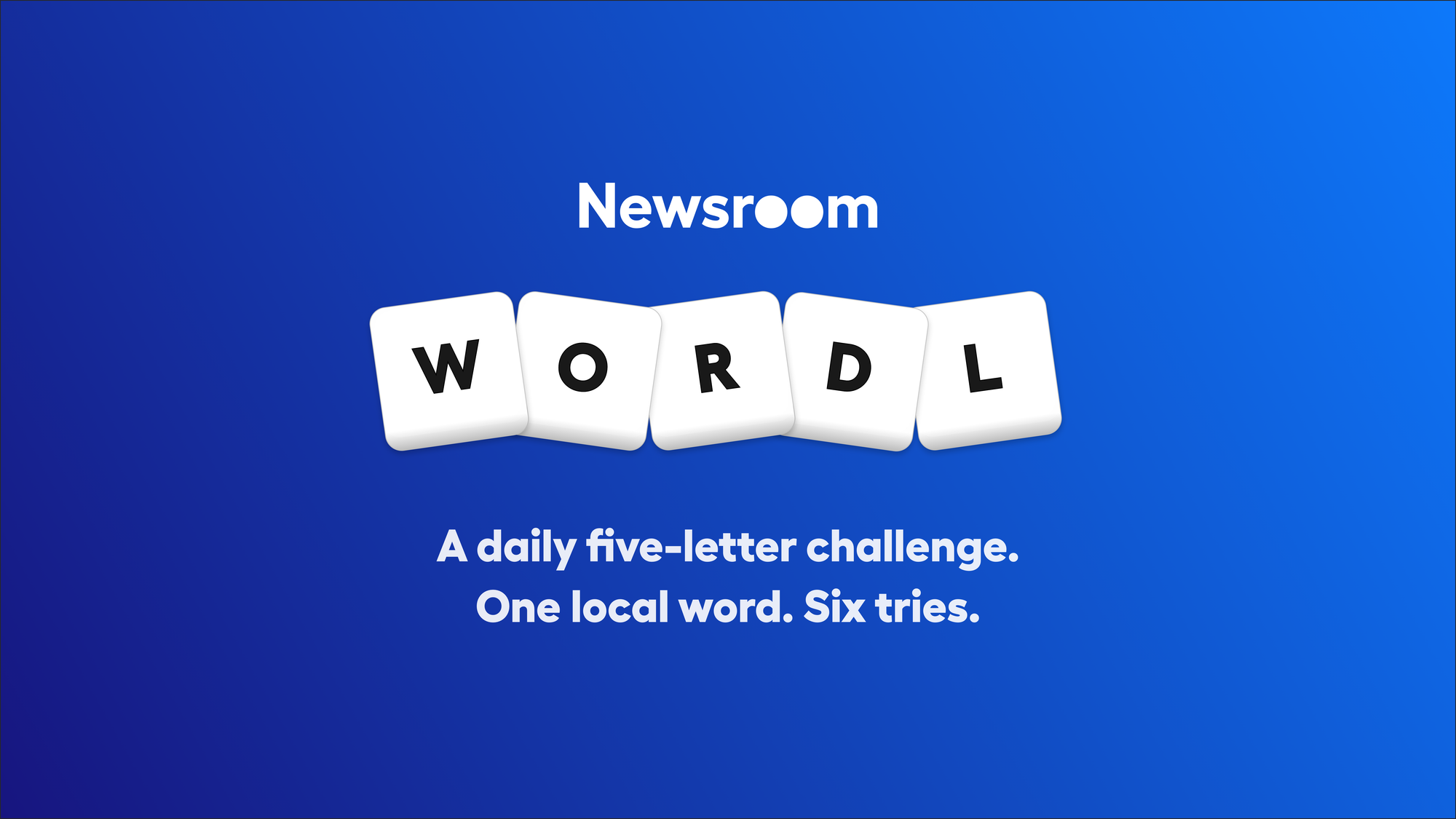 Newsroom launches Wordl, a daily five-letter word game