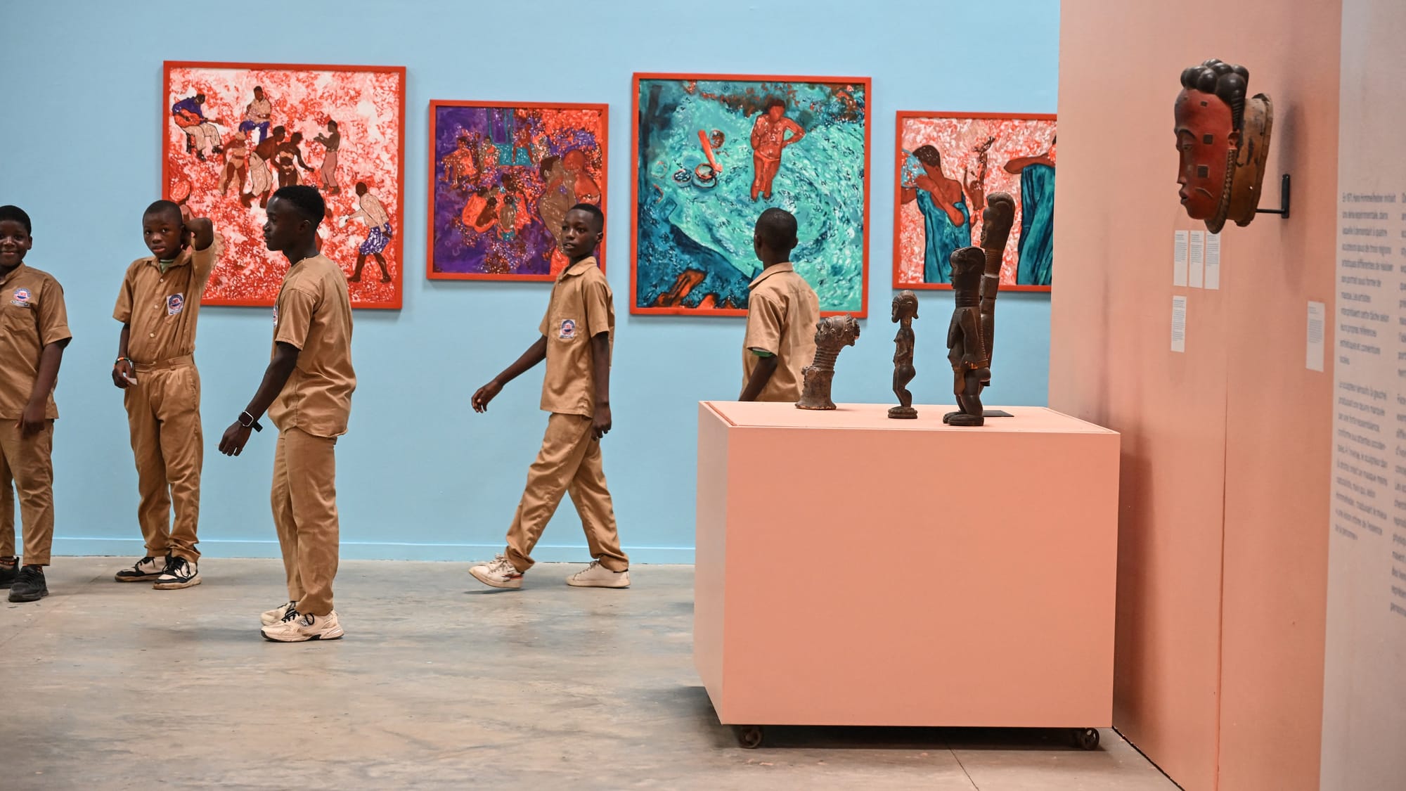 Ivory Coast Art Returned From Germany Goes on Display