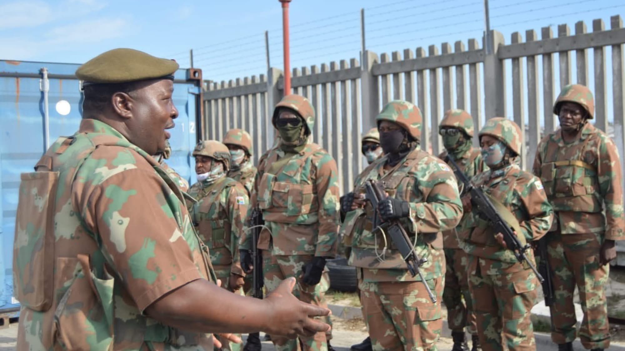 SANDF Raids Cape Town Hotspots in Operation Prosper