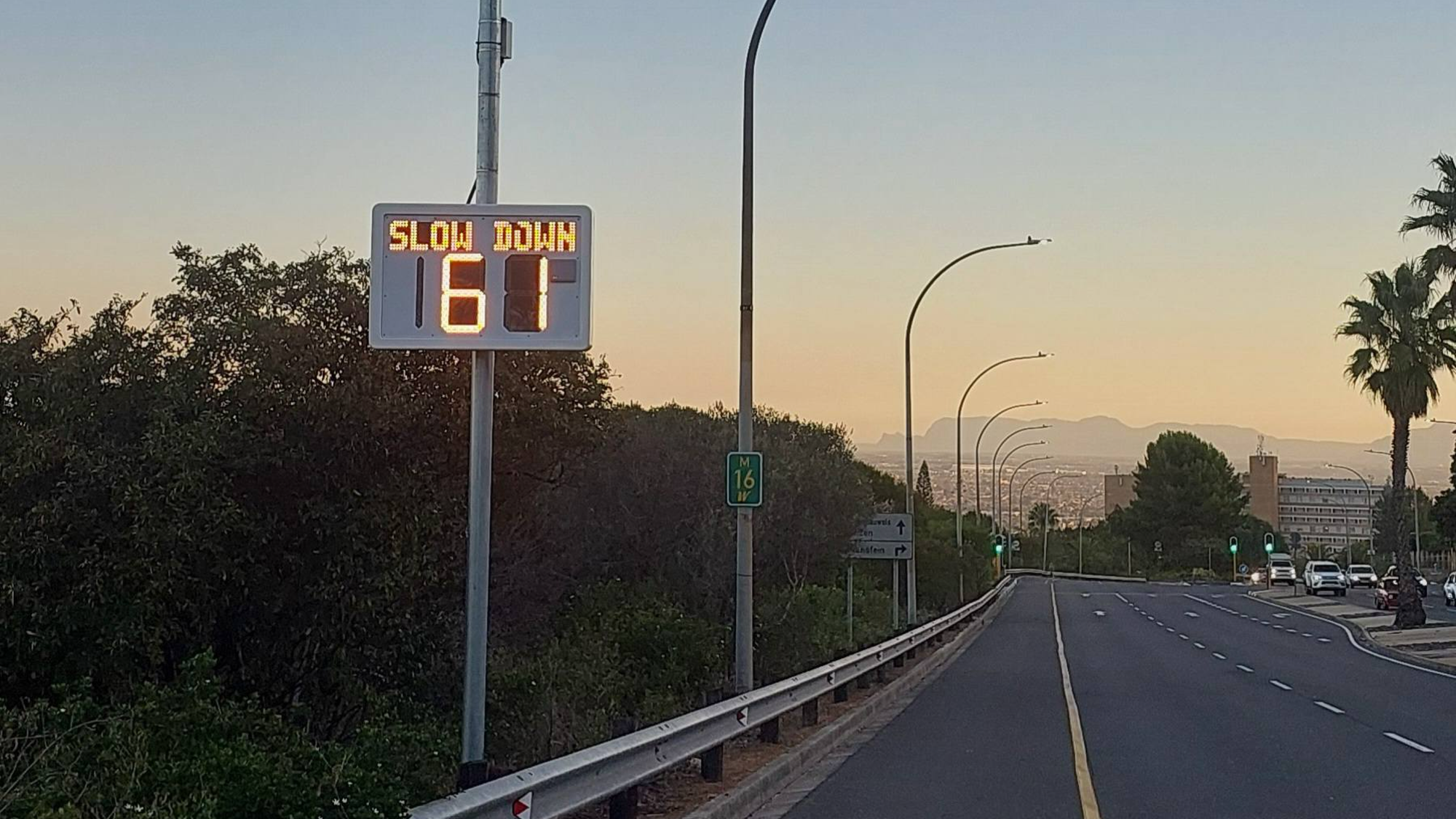 Cape Town Tests Smart Speed Signs on Busy Roads