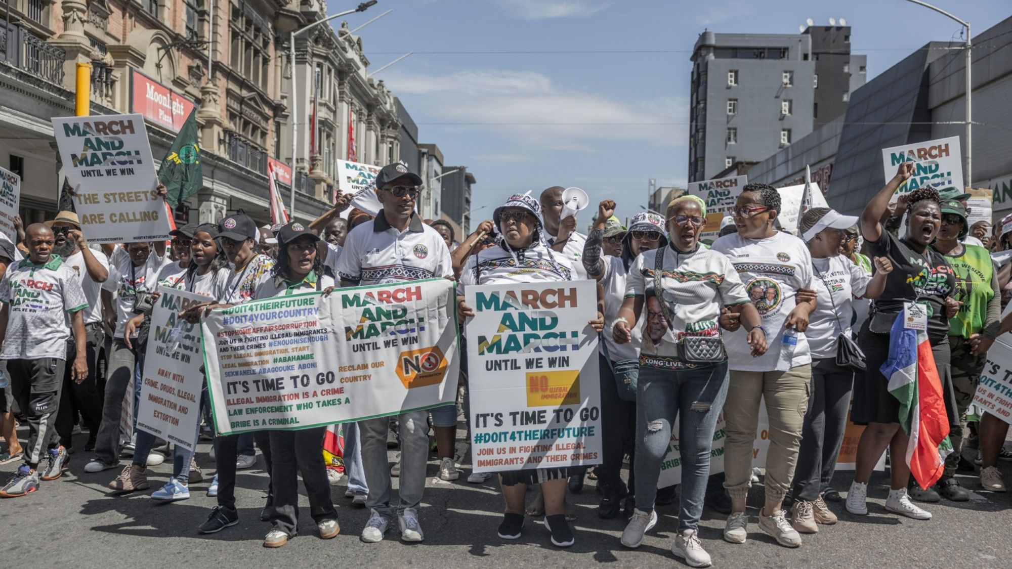 Cape Protests Target Undocumented Foreign Labour