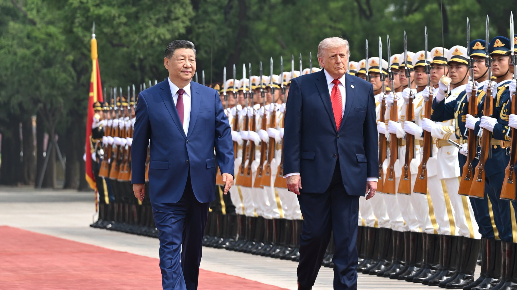Trump and Xi Meet in Beijing for High-Stakes Talks