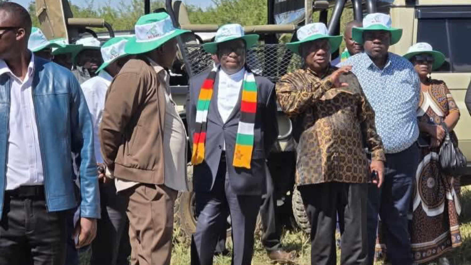 Ramaphosa Unaware Wanted Zimbabwean was Present