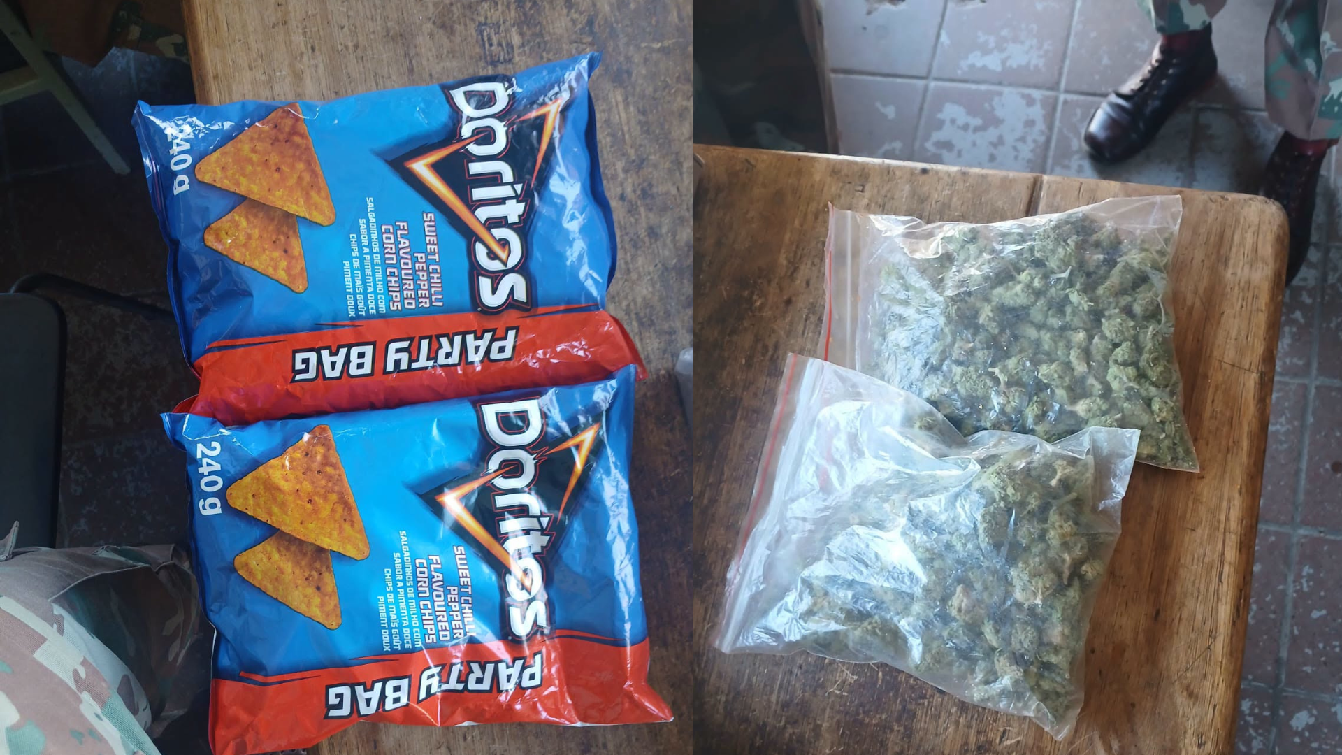 SANDF Intercepts Marijuana Hidden in Doritos Parcel