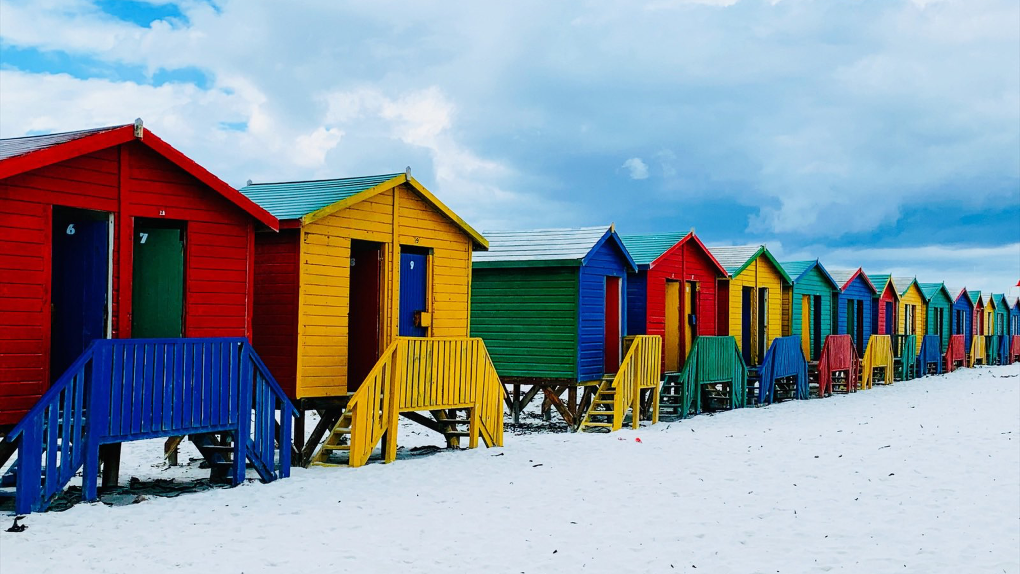 Muizenberg Beach Huts Dismantled for Upgrade