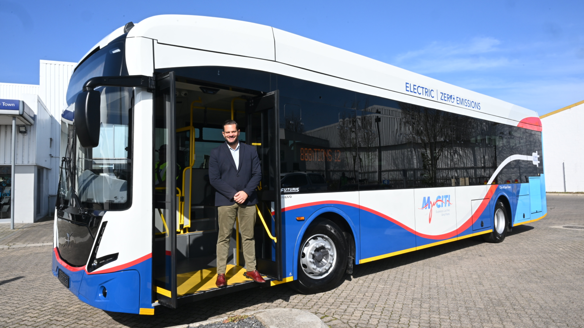 Cape Town Gets First MyCiTi Electric Bus