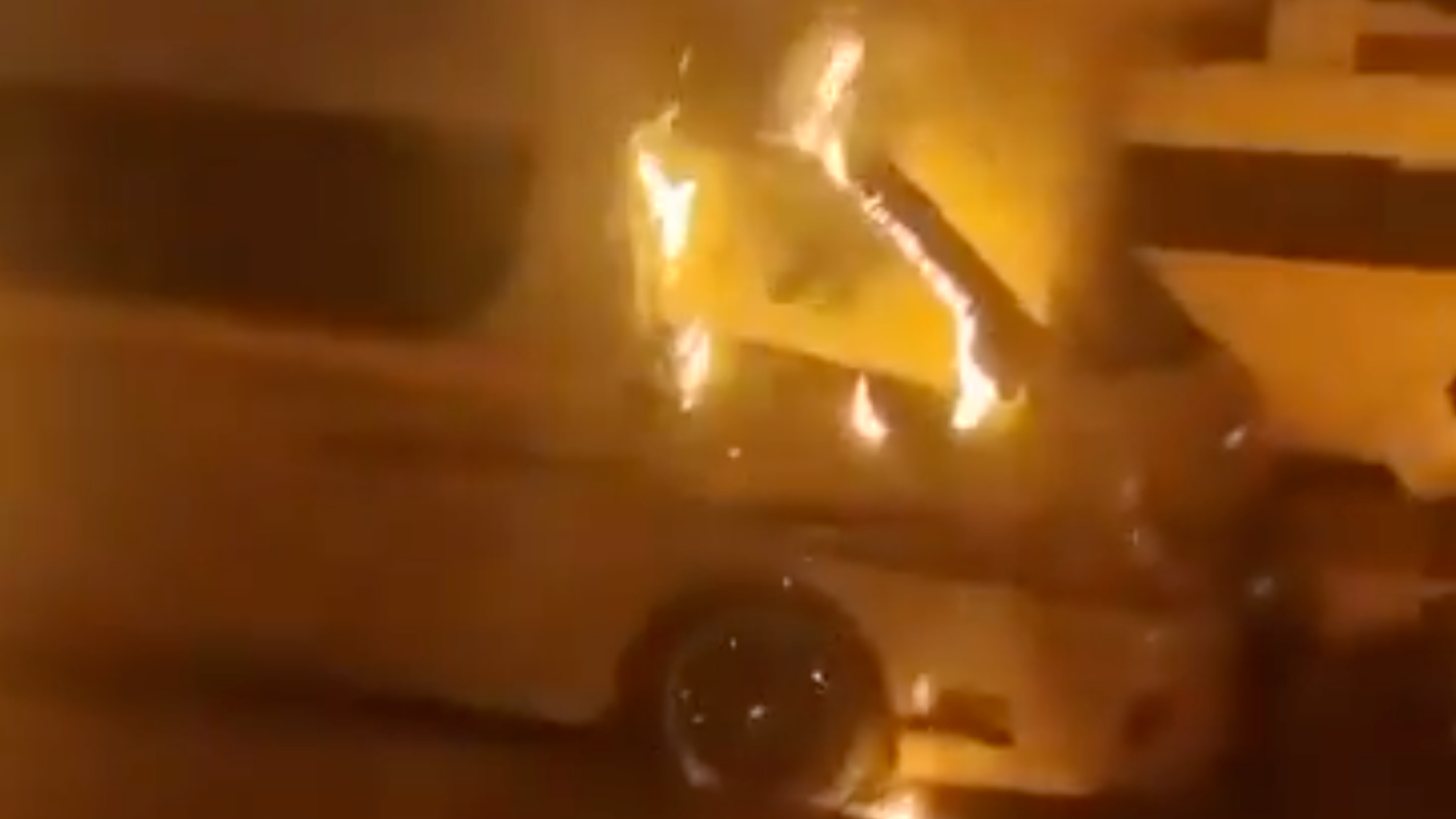 Three Taxis Torched at Nyanga Rank