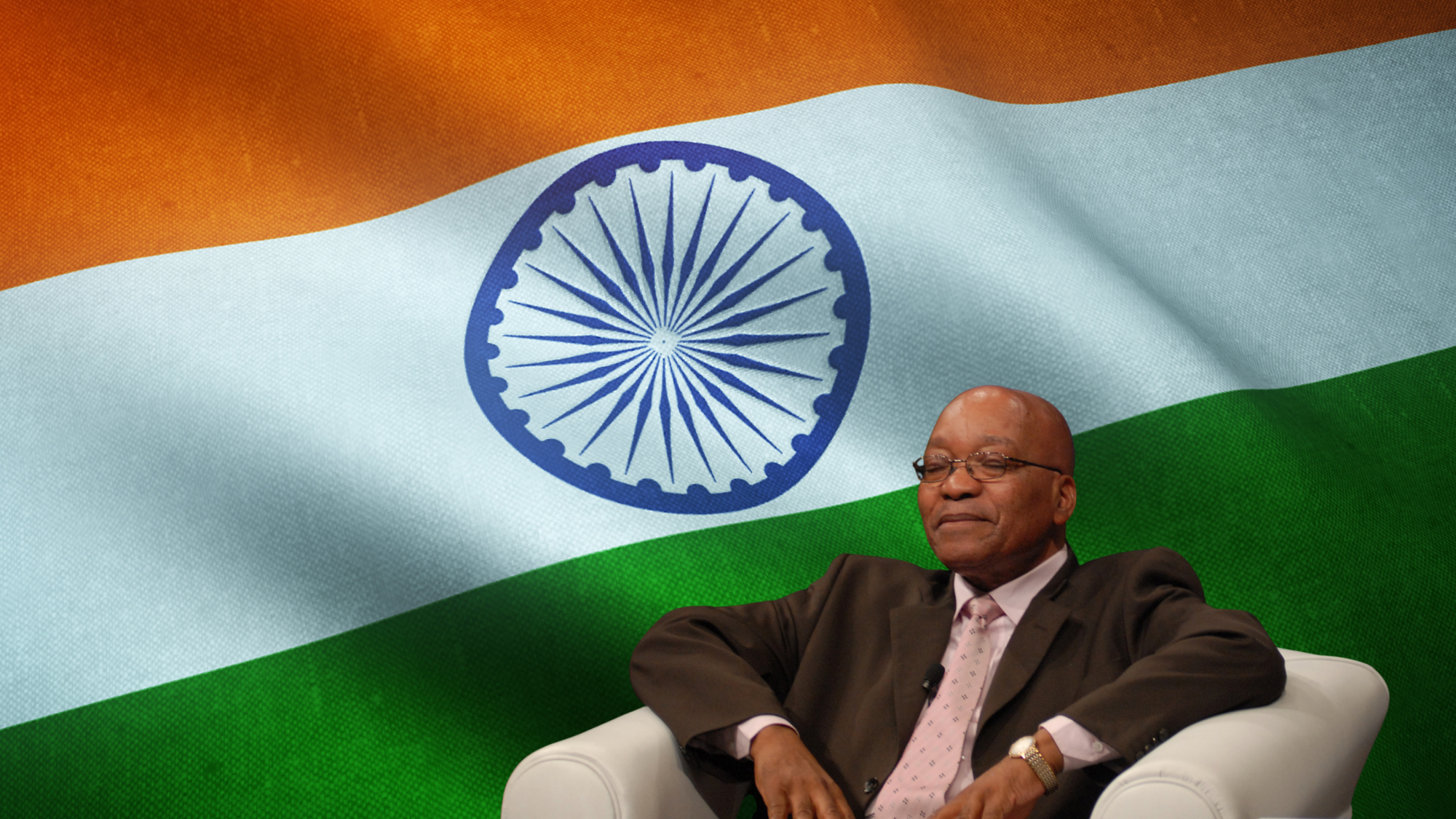 Jacob Zuma Ajay Gupta Photo Sparks Questions