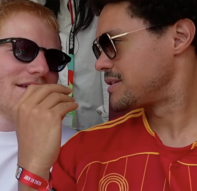 Trevor Noah's World Cup Watch Party Sparks South African Tour Hopes, But Ed Sheeran Says Family Comes First