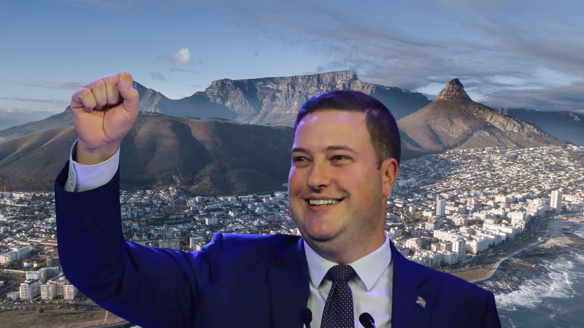 Hill-Lewis Calls Cape Town SA’s ‘City of Hope’