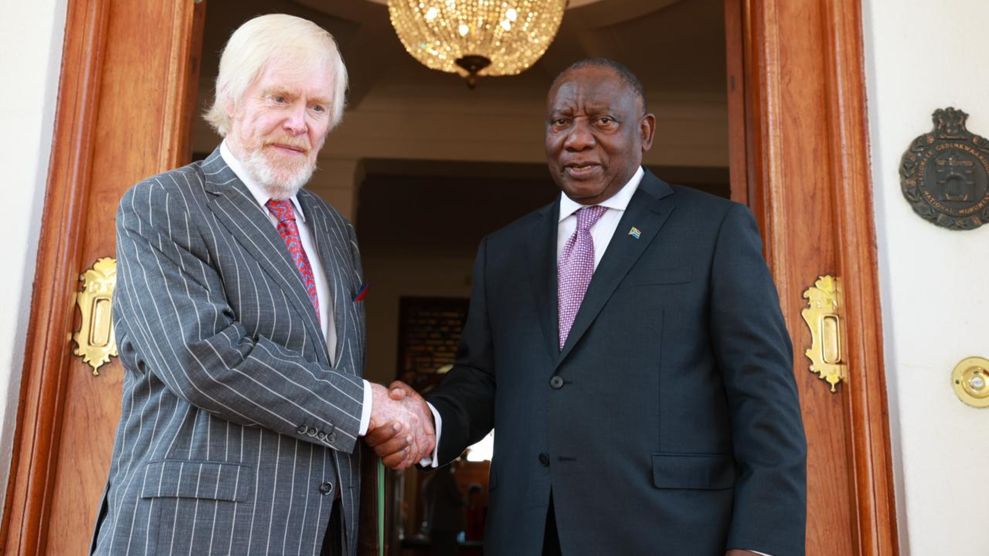 Ramaphosa Meets US Ambassador to Reset Strained Ties
