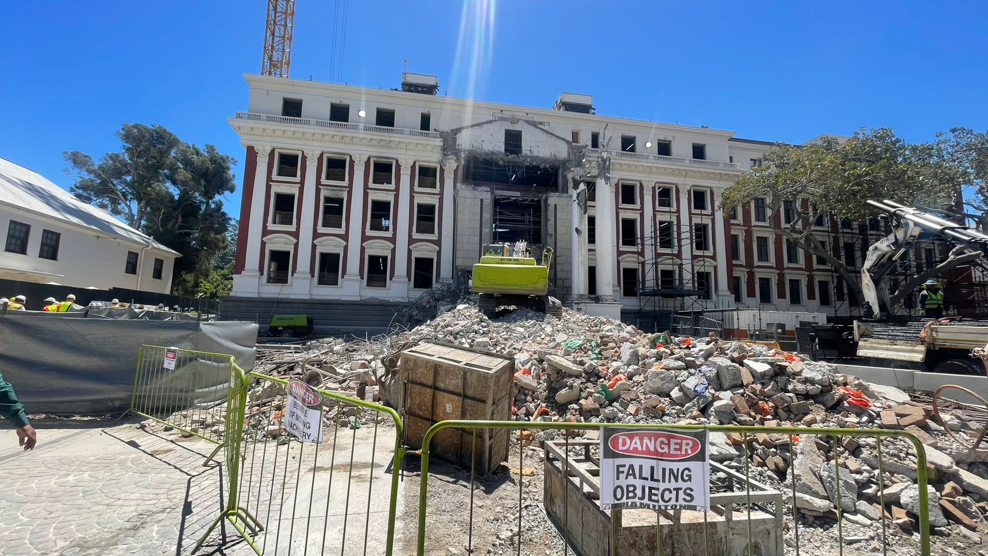 Parliament Rebuild 76% Complete Within R4.6bn Budget