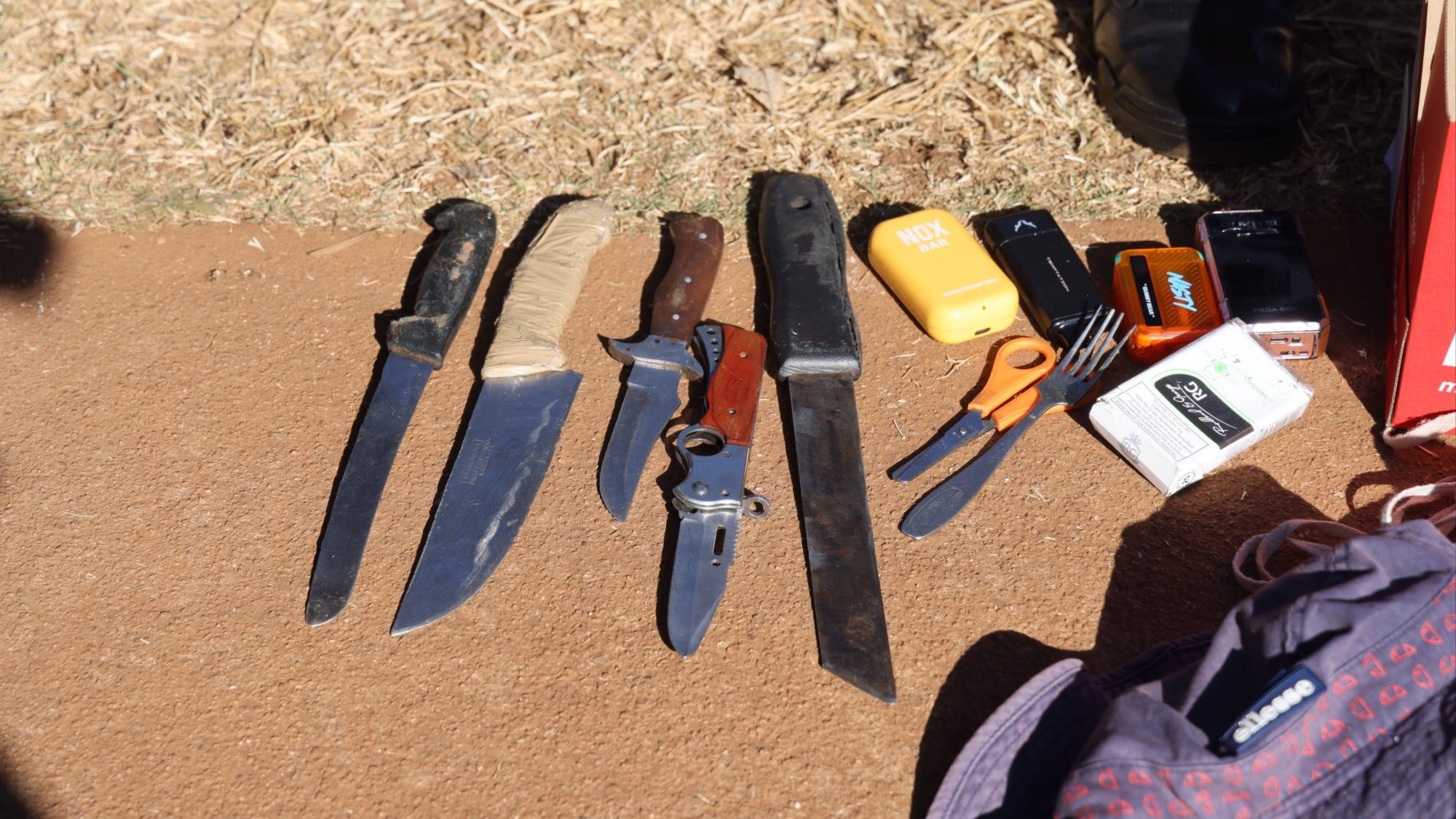 Weapons and Vapes Seized at Gauteng School
