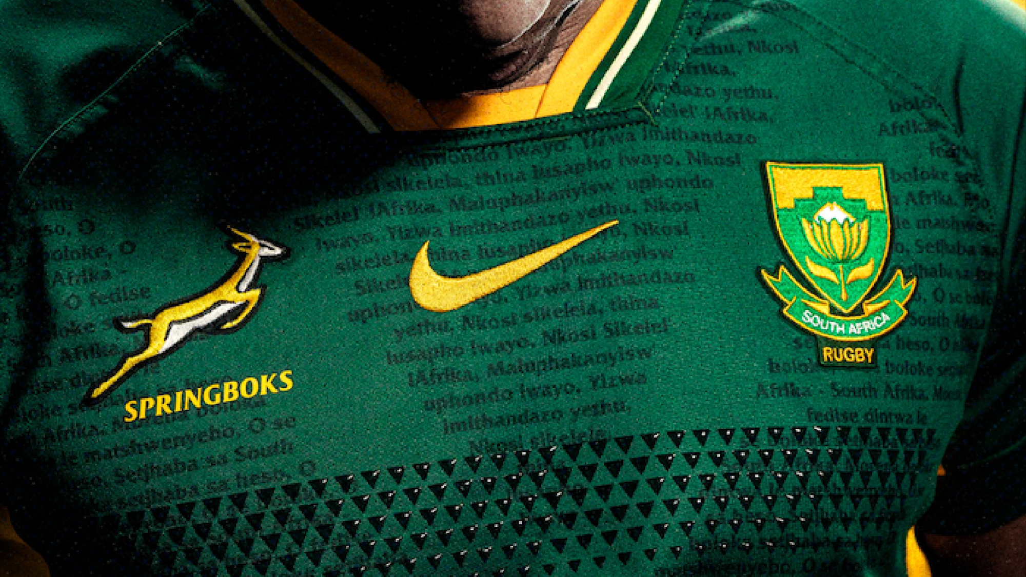 Springboks Unveil Special Jersey For All Blacks Tour