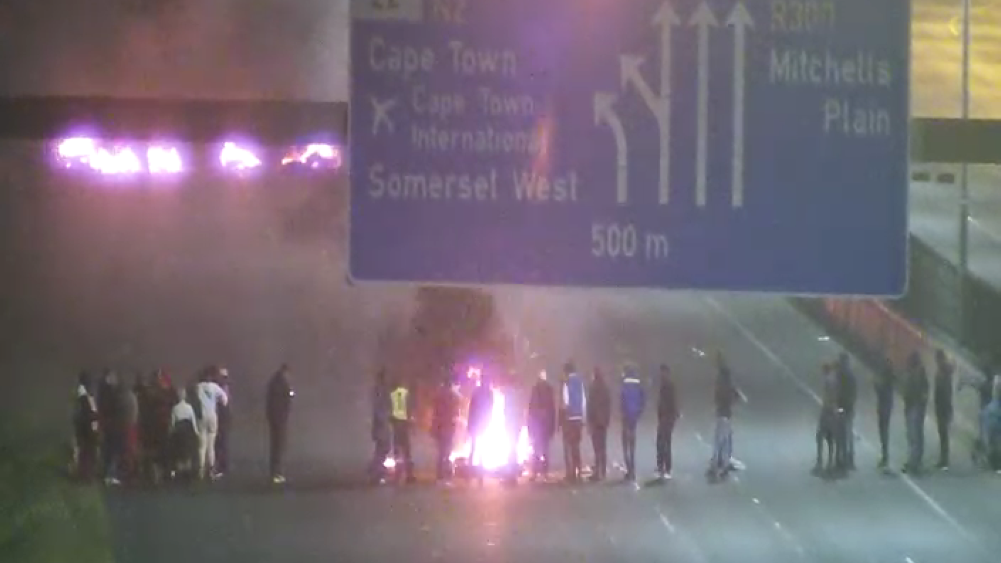 Cape Town Roads Reopen After Protest Disruptions